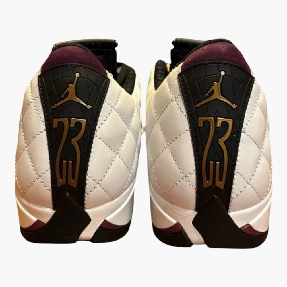 Men's Size 6.5 - Wmn's 8 - Nike Air Jordan 14 Retro Golf NRG Bordeaux IB1828-100